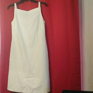 Linda Allard Ellen Tracy size 8 white dress